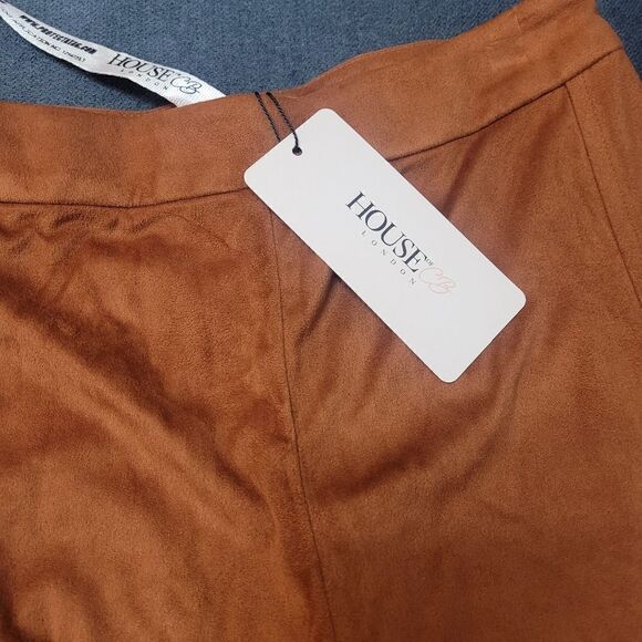 House of CB NWT Sazan Suede Like Soft Bodycon Pants Size XS - Picture 6 of 10